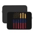thumbnail image 2 of America Venezuelan Flag Neoprene Sleeve Pouch Case Bag for 13" - 15" Inch Laptop Computer, 2 of 7