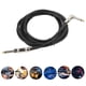 thumbnail image 5 of Cable de guitarra Cable de guitarra de 635 mm Cable de amplificador de bajo Cable de instrumento musical electrónico Cable de guitarra Ángulo recto a recto Cable AMP de 635 mm ANGGREK Otros, 5 of 8