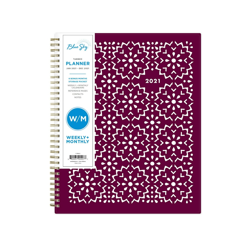 blue-sky-2021-weekly-monthly-planner-8-5-x-11-gili-walmart-walmart