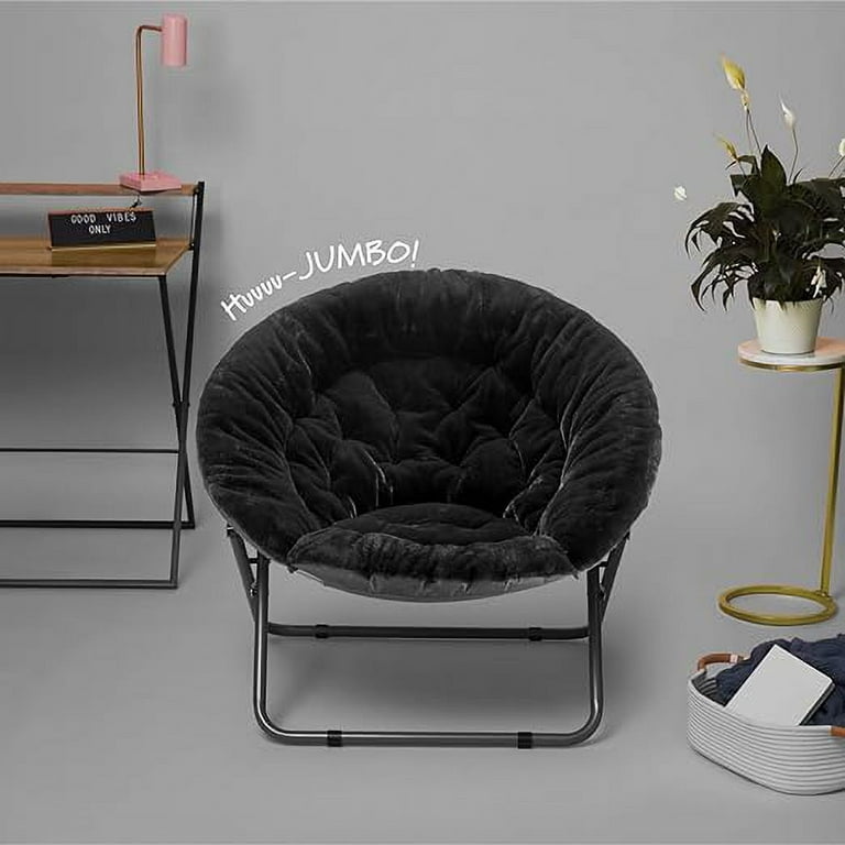 Oversized saucer online chair
