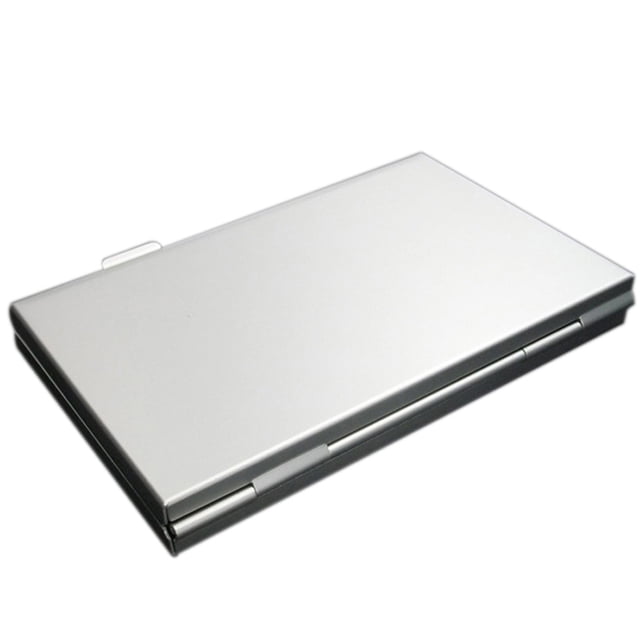 Estuche de transporte para tarjetas de memoria Tarjeta Micro SD TF Caja de almacenamiento de 24 ranuras Estuche protector a prueba de golpes de aleación de aluminio Speravity DZ7443-01B