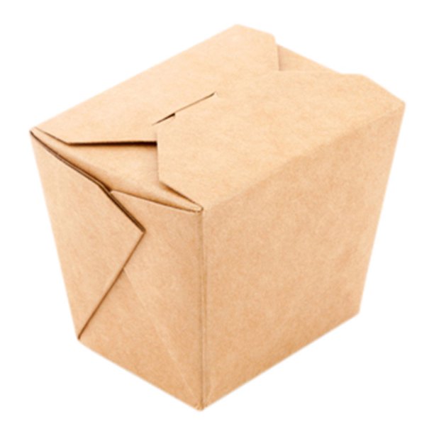 Bio Tek 8 Oz Square Kraft Paper Noodle Take Out Container 2 3 4 X 2 1 4 X 2 1 2 200 Count Box Walmart Com Walmart Com