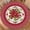 Red Santa, variant on Round Christmas Tablecloth Fitted Best for 36"-40" Xmas Red Green Tree Table Cloth Elastic Edge Circle Santa Gnomes Water-Resistant Washable Snowflakes Table Cover for Party Picnic Indoor Decor