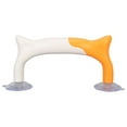 thumbnail image 2 of Quilting Ruler Grip, Ergonomic PVC ABS Ruler Handle Yellow White  For DIY, 2 of 8