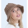 thumbnail image 6 of CoCopeaunt Women Slouchy Chunky Beanie Pompom Skull Bucket Hat Knit Warm Soft Trendy Fisherman Hat, 6 of 6