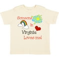 thumbnail image 3 of Inktastic Someone in Virginia Loves Me Boys or Girls Toddler T-Shirt, 3 of 5