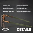 thumbnail image 2 of Oakley Latch beta 0OO9436 Sunglasses Matte Black Frame w/Prizm Black Polarized Lenses With Official Eyewear Kit, 2 of 6