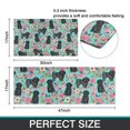 thumbnail image 7 of Bichon Dog Blue Florals Kitchen Rugs Sets Of 2,Anti Fatigue Kitchen Mat Rugs Non Slip Washable,Decorative Kitchen Floor Mats for Kitchen,Sink,Laundry,17"x30"+17"x47", 7 of 7