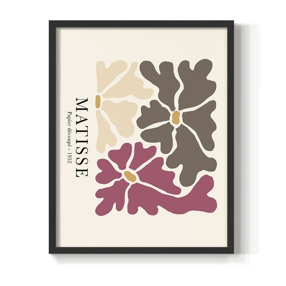 Matisse CCXLVIII in Solid Wood 8 x 10 Framed Print