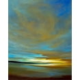 thumbnail image 2 of Finch, Sheila 15x18 White Modern Wood Framed Museum Art Print Titled - Dusk #4, 2 of 4