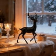 thumbnail image 3 of Exquisite European-Style Metal Deer Figurine – Decorative Imitation Deer Sculpture for Entryway, Living Room, and Holiday Home Decor, Rustic Deer Statue for Christmas, 3 of 5