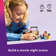 thumbnail image 4 of LEGO Friends Friendship Movie Night Pretend Play Building Toy - Interactive Storytelling Playset for Girls & Boys, Ages 6+ - Includes Paisley and Aliya Minidolls - Gift Idea for Birthdays - 42642, 4 of 8