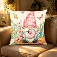 thumbnail image 1 of Summer Pillowcase Blue And Theme Print Soft Breathable Fabricsofa Bedroomcourtyard Decorative Cushion Cover, 1 of 5