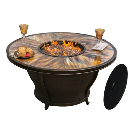 Oakland Living Moonlight 48 Diam Fire Table Walmart Com