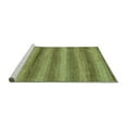thumbnail image 2 of Ahgly Company Machine Washable Indoor Rectangle Abstract Turquoise Blue Modern Area Rugs, 5' x 7', 2 of 4