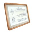 thumbnail image 3 of 16x22 Framed Linen Art-Ship, 3 of 5