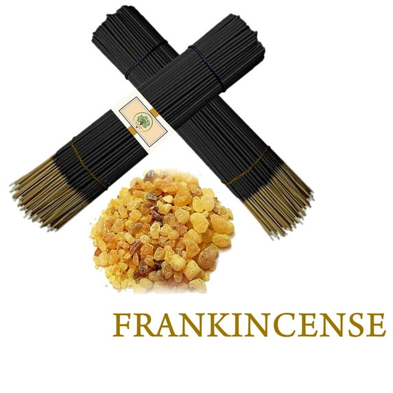 RADANYA Ayurveda Frank Incense 100% Natural Incense Sticks Hand Dipped Incense Sticks, Pack of 50 Sticks