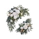 thumbnail image 4 of Flores para arco de boda, telón de fondo floral, guirnalda floral artificial, arco de boda Blanco, 4 of 9