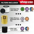 thumbnail image 6 of Shop-Vac 14 Gallon 6.5 Peak HP Wet Dry Utility Vacuum with SVX2 Motor Technology, 6 of 17