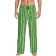 thumbnail image 2 of Picia Cactus Mens Soft Woven Cotton Elastic Waistband Sleep Pajama Pant Lounge Sleep Pant With Pockets And Drawstring-Small, 2 of 9