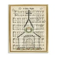 thumbnail image 5 of Stupell Industries Festive Winter Church Holy Night Musical Script Metallic Gold Framed Floating Canvas Wall Art, 24x30, by Andi Metz, 5 of 5