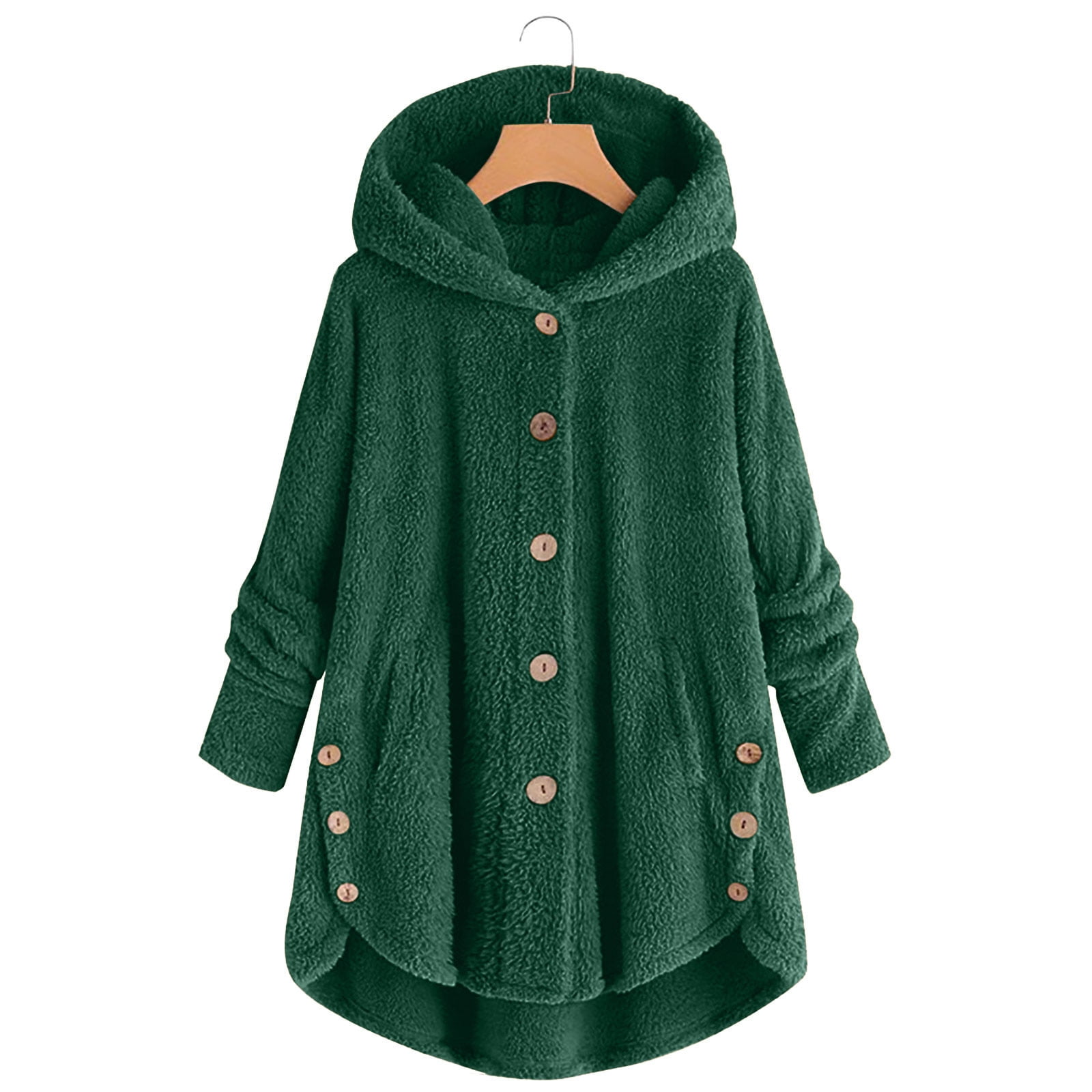 UPPADA Womens Fleece Jackets Winter Hooded Cardigans Cold Weather