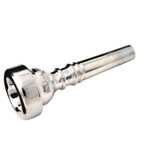 Bach 34211DW Silver Plated 11DW Cup Flugelhorn Mouthpiece, Medium Shallow