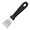 B, variant on Metal Spatula Cleaning Scrapers for Ovens Stoves Induction Freezer Stainless Scraper Corner Seam Tools with Plastic Handle Kitchen,Black,5.12*1.26 inch