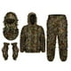thumbnail image 2 of Traje Ghillie 3D Traje de hojas Traje ligero Máscara facial completa Guantes Conjunto para ML, 2 of 8