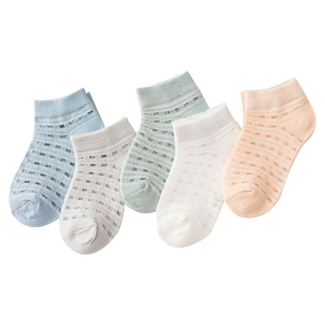 WEAIXIMIUNG Seamless Socks Socks Floor Socks Summer Socks Cartoon Thin Breathable Autumn Cartoon Fashion 5Pcs