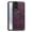 Darkpurple, variant on Magnetic for Samsung Galaxy S25 Edge PU Leather Case, Compatible with Magsafe, Built-in Invisible Stand, Premium Ultra Slim Adjustable Kickstand Protective Phone Case for Galaxy S25 Edge, Black