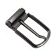 thumbnail image 4 of Hebilla de cinturón reversible Salvador rodillo una sola Punta rectangular decorativa Gris y negro, 4 of 10