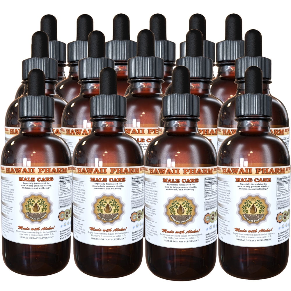 Male Care Tincture, Certified Organic and Wild Harvested Ginseng