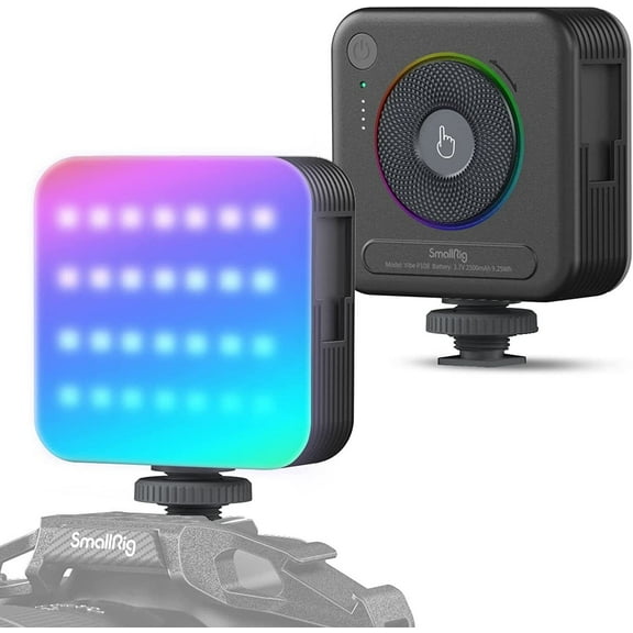 SmallRig Vibe P108 RGB Video Light 2500mAh Vlog Fill Light Phone On Camera light