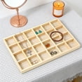 thumbnail image 3 of Tea Box Organizer Storage Box Wooden Sorting Tray Network Display Wood Storage Divider Organizer Showcase Display Box for Home Handicraft Office Kitchen Storage, 3 of 6