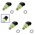 thumbnail image 2 of TRQ Brand New Port Fuel Injector Set of 4 Kit For Chevy GMC Isuzu Pontiac 2.2L FIA60504, 2 of 5