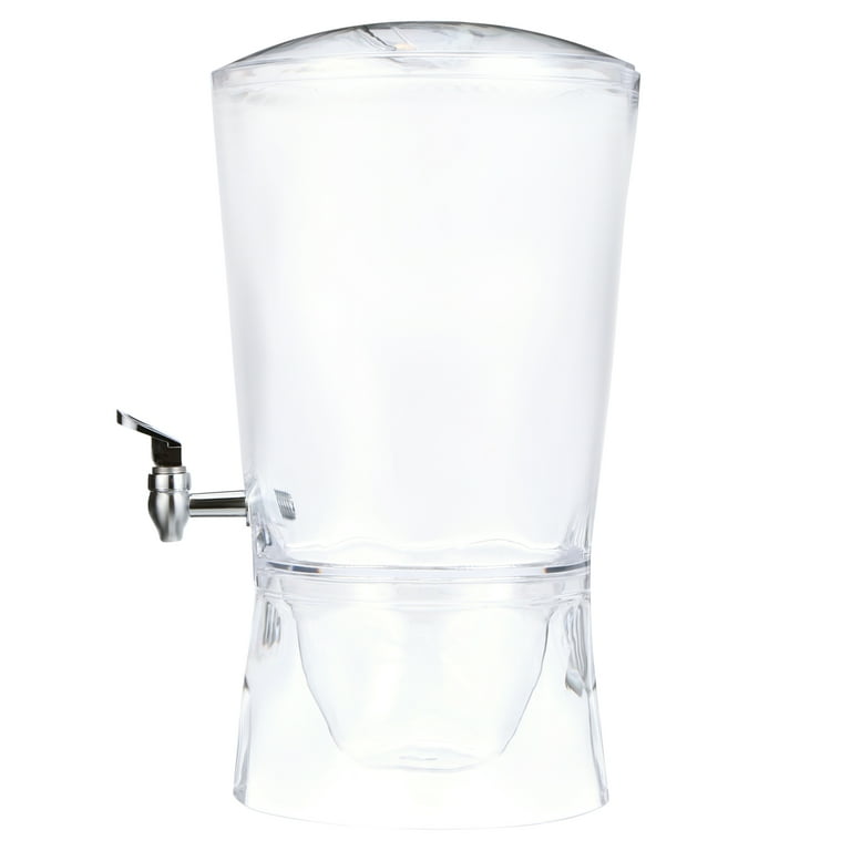 Clear Plastic Drink Dispenser 3 gallon | gotyacoveredlinens