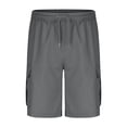thumbnail image 3 of Ticikt Toddler/Youth Boys Lightweight Cargo Shorts Toddler Quick Drying Pull-On Hiking Shorts for Sports Outdoor with Pockets, 3 of 7