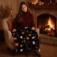 thumbnail image 7 of Halloween Thanksgiving Throw Blanket 39x27in Orange Flannel Couch Cover, Soft Plush Fleece Blanket for Sofa Bed Office, Warm Fall Halloween Decorations Gift by OVFUIZ, 7 of 7