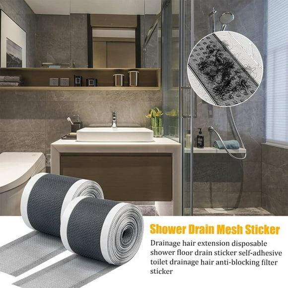 Household Disposable Hair Catchers Shower Floor Drain Mesh Filter for Shower Drain Cover Use