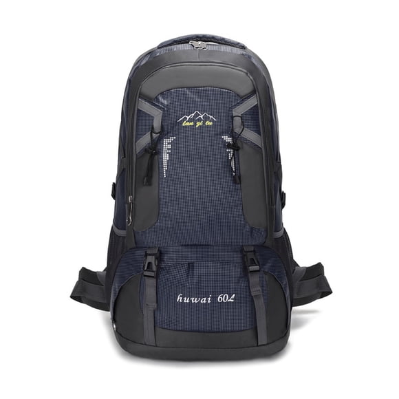 Mochilas de 60L Greeniant para acampar al aire libre impermeables Azul oscuro