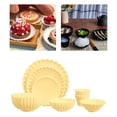 thumbnail image 1 of Accesorios de cocina en miniatura Hugo Set de Tazón Tazas Comida cumpleaños Vajil DIY Comedor Amarillo 1:6, 1 of 8
