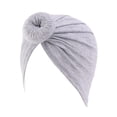 thumbnail image 4 of Donut Head Wrap Diadema Algodón Resistente para Niñas Niños Gris, 4 of 7