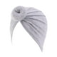 thumbnail image 4 of Donut Head Wrap Diadema Algodón protector Uso diario Sombrero cálido para 1 a 6 años Gris Hugo Envoltura de la cabeza, 4 of 7