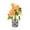 B, variant on Clearance Under $10 Artificial flowers, 3 Rose Small Bonsai Artificial Plant – Potted Floral Decor For Desk Workspace Living Room Bedroom Home Decoration (10.6" Height 3" Pot Diameter