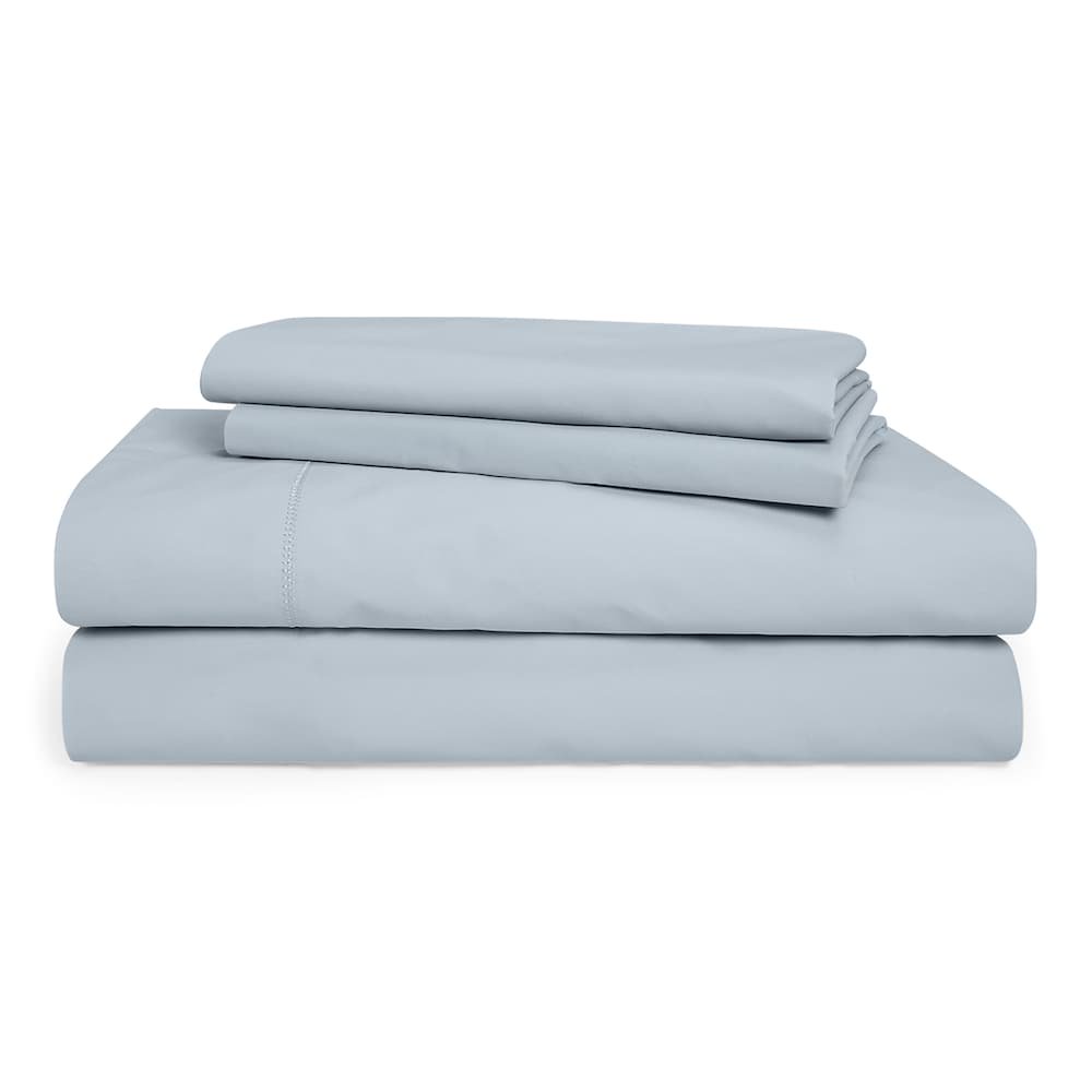 Chaps Home Townsend Brushed Cotton King Sheet Set in Blue