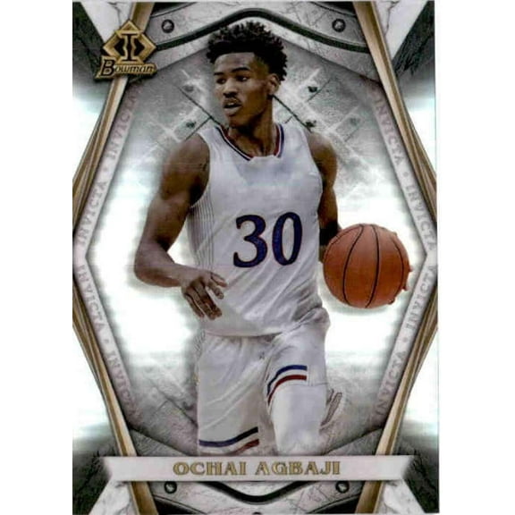 NBA 2021-22 Bowman University Basketball Invicta Ochai Agbaji BI-8