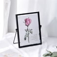 thumbnail image 1 of Iron Art Metal Home Decor Glass Clear Photo Frame Nordic Ins 7 BLACK 1, 1 of 8