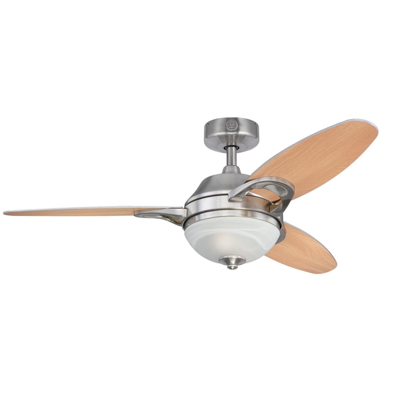 Brushed Nickel Led Indoor Ceiling Fan, Ceiling Fan 46