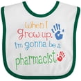 thumbnail image 3 of Inktastic Pharmacist Future Boys or Girls Baby Bib, 3 of 4